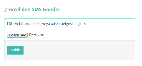 sms-excel-yukleme