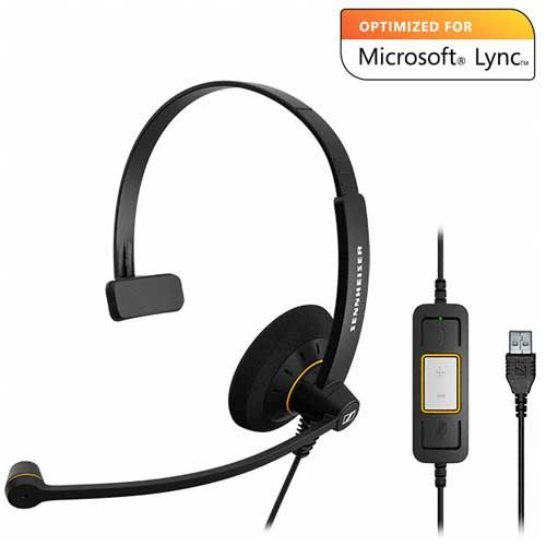 Sennheiser SC 30 USB CTRL Tek Taraflı Taçlı USB Kablolu UC Kulaklığı